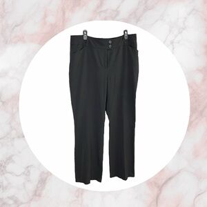 Apostrophe Vanessa Black Sttretch Dress Pants Women 16